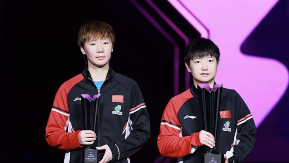 乓球队首位, 成为本年度, 会收获女团 乓球队首位, 成为本年度, 会收获女团